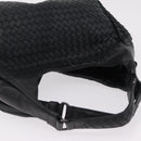 Bottega Veneta INTRECCIATO Tote Bag Leather Black 125787 Auth BA15965V-6