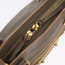 Balenciaga Classic Metal Edge Mini City Bag 2way Beige 390160 Auth BA15968M-23