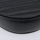 Saint Laurent Chain Viel Shoulder Bag Leather Black Gold Auth BA15972SAM-13