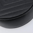 Saint Laurent Chain Viel Shoulder Bag Leather Black Gold Auth BA15972SAM-14