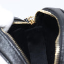 Saint Laurent Chain Viel Shoulder Bag Leather Black Gold Auth BA15972SAM-19