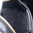 Saint Laurent Chain Viel Shoulder Bag Leather Black Gold Auth BA15972SAM-21