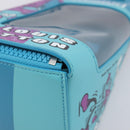 LOUIS VUITTON Monogram sandwich box Hand Bag Blue M82029 LV Auth BA15974SAM-14