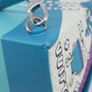 LOUIS VUITTON Monogram sandwich box Hand Bag Blue M82029 LV Auth BA15974SAM-16