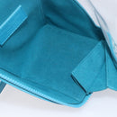 LOUIS VUITTON Monogram sandwich box Hand Bag Blue M82029 LV Auth BA15974SAM-24