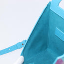 LOUIS VUITTON Monogram sandwich box Hand Bag Blue M82029 LV Auth BA15974SAM-27