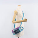 LOUIS VUITTON Monogram sandwich box Hand Bag Blue M82029 LV Auth BA15974SAM-28