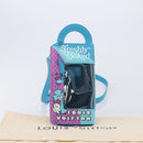 LOUIS VUITTON Monogram sandwich box Hand Bag Blue M82029 LV Auth BA15974SAM-28