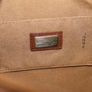 FENDI Zucca Canvas Shoulder Bag Black Brown 7VA152 Auth BA15976A-19
