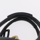 Chloe Paddington Hand Bag Leather Black Gold Silver Auth BA15978M-14
