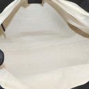 GUCCI GG Canvas Sukey Hand Bag Black Gold 211944 Auth BA15982V-16