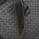 Bottega Veneta INTRECCIATO Tote Bag Leather Gray Gold 189632 Auth BA15983A-17