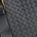 Bottega Veneta INTRECCIATO Tote Bag Leather Gray Gold 189632 Auth BA15983A-18