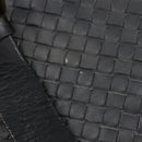 Bottega Veneta INTRECCIATO Tote Bag Leather Gray Gold 189632 Auth BA15983A-19