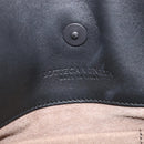 Bottega Veneta INTRECCIATO Chain Tote Bag Leather Black Auth BA15984M-14