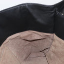 Bottega Veneta INTRECCIATO Chain Tote Bag Leather Black Auth BA15984M-16