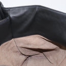 Bottega Veneta INTRECCIATO Chain Tote Bag Leather Black Auth BA15984M-17