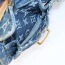 LOUIS VUITTON Monogram Denim Neo Speedy Hand Bag Blue M95019 LV Auth BA15988V-26