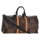 LOUIS VUITTON LV × NIGO Keepall Bandouliere 50 Bag N40360 LV Auth BA15989SM-1