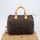 LOUIS VUITTON Monogram Speedy 30 Hand Bag M41526 LV Auth BA15990V-12