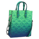 LOUIS VUITTON Taurillon Illusion Sac Plat XS Bag M81221 LV Auth BA15991SM-1