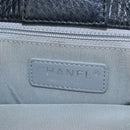CHANEL Executive Tote Bag Leather 2way Black Silver CC Auth BA15992SAM-19