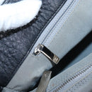 CHANEL Executive Tote Bag Leather 2way Black Silver CC Auth BA15992SAM-24