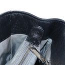 CHANEL Executive Tote Bag Leather 2way Black Silver CC Auth BA15992SAM-26