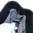 CHANEL Executive Tote Bag Leather 2way Black Silver CC Auth BA15992SAM-27