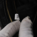 PRADA Hand Bag Leather 2way Black Gold Auth BA15993SAM-31