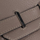 HERMES Birkin 30 Hand Bag Taurillon Leather Beige Silver Auth BA15994SM-24
