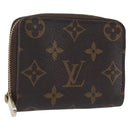 LOUIS VUITTON Monogram Zippy Coin Purse M60067 LV Auth BA15995-1