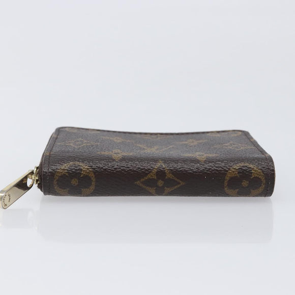 LOUIS VUITTON Monogram Zippy Coin Purse M60067 LV Auth BA15995