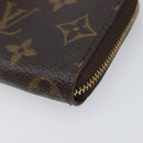LOUIS VUITTON Monogram Zippy Coin Purse M60067 LV Auth BA15995-7