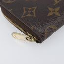 LOUIS VUITTON Monogram Zippy Coin Purse M60067 LV Auth BA15995-14