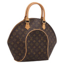 LOUIS VUITTON Monogram Ellipse MM Hand Bag M51126 LV Auth BA15997A-1
