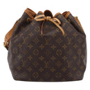 LOUIS VUITTON Monogram Petit Noe Shoulder Bag M42226 LV Auth BA15998V-13