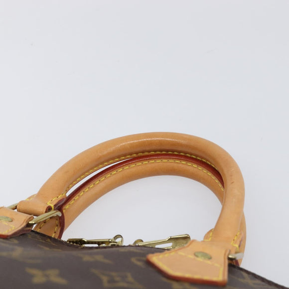 LOUIS VUITTON Monogram Alma Hand Bag M51130 LV Auth BA15999V