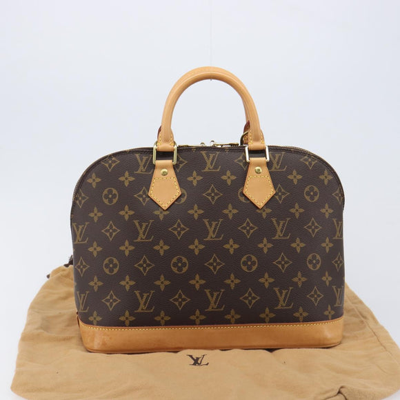 LOUIS VUITTON Monogram Alma Hand Bag M51130 LV Auth BA16000V