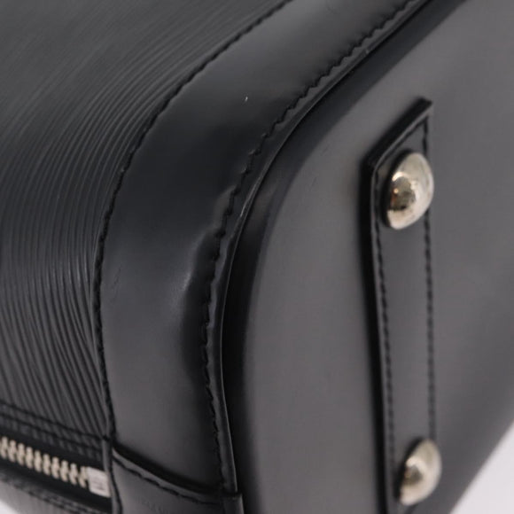 LOUIS VUITTON Epi Alma Hand Bag Noir Black M52142 LV Auth BA16001A