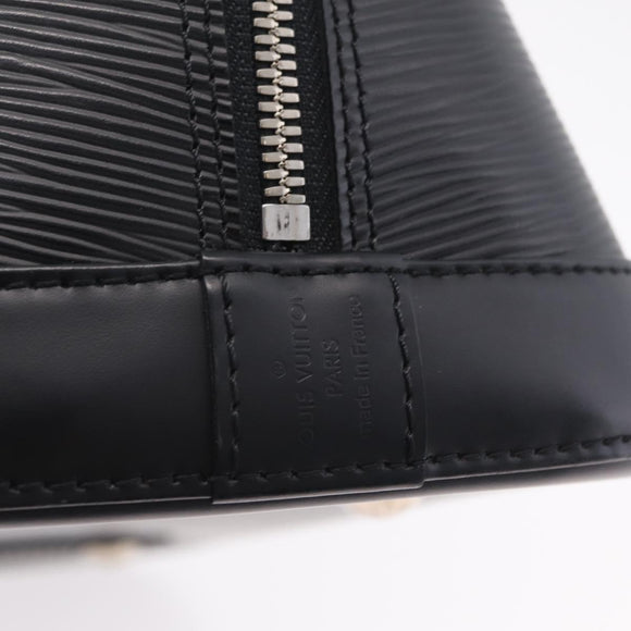 LOUIS VUITTON Epi Alma Hand Bag Noir Black M52142 LV Auth BA16001A