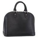 LOUIS VUITTON Epi Alma Hand Bag Noir Black M52142 LV Auth BA16001A-1