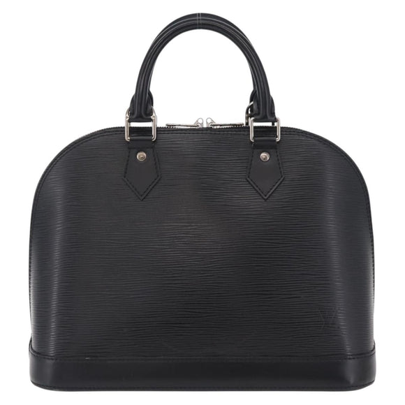 LOUIS VUITTON Epi Alma Hand Bag Noir Black M52142 LV Auth BA16001A