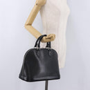 LOUIS VUITTON Epi Alma Hand Bag Noir Black M52142 LV Auth BA16001A-22