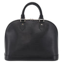 LOUIS VUITTON Epi Alma Hand Bag Noir Black M52142 LV Auth BA16001A-3