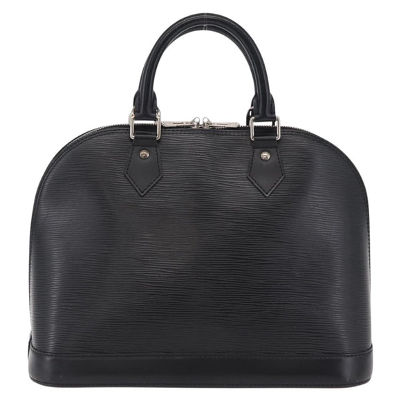 LOUIS VUITTON Epi Alma Hand Bag Noir Black M52142 LV Auth BA16001A