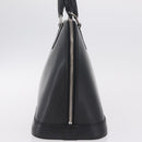LOUIS VUITTON Epi Alma Hand Bag Noir Black M52142 LV Auth BA16001A-5