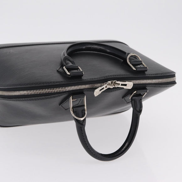 LOUIS VUITTON Epi Alma Hand Bag Noir Black M52142 LV Auth BA16001A