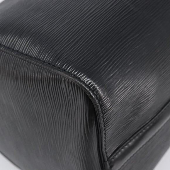 LOUIS VUITTON Epi Speedy 30 Hand Bag Noir M43002 LV Auth BA16002V