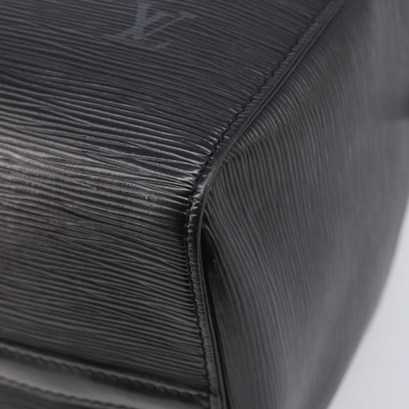 LOUIS VUITTON Epi Speedy 30 Hand Bag Noir M43002 LV Auth BA16002V